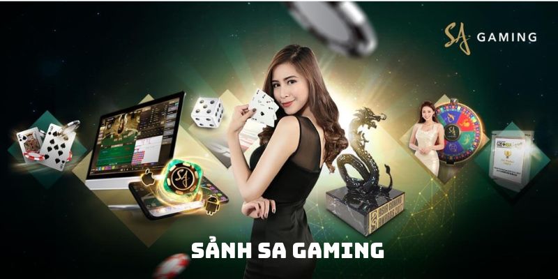 Sảnh SA Gaming mang đến trải nghiệm chơi casino chân thực